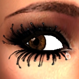 * GuTi eye lashes teardrops teardrop extravagant Wimpern Tränen