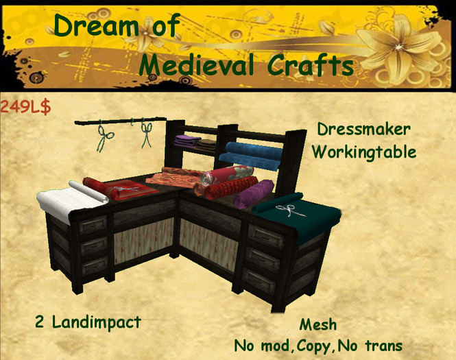 ((*DMC*)) Dressmaker - Workingtable