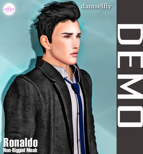 *~*DEMO*~*Damselfly*~*Ronaldo Non-Rigged Mesh