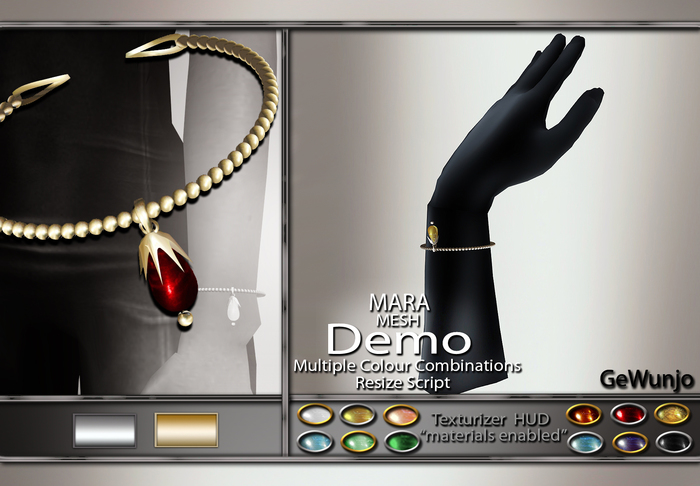 GeWunjo : MARA bracelets DEMO