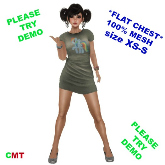 Flat Chest Dress MLP DASH