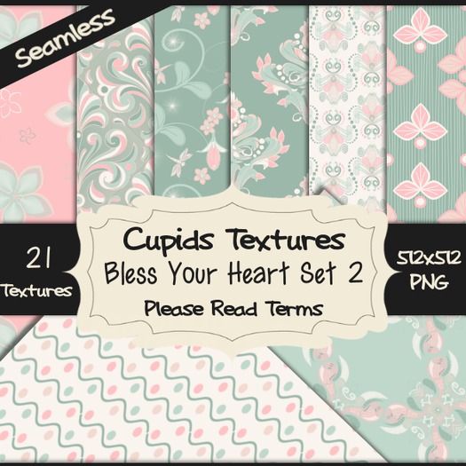 *Cupids Textures * 25 SWEET SUMMER FUN