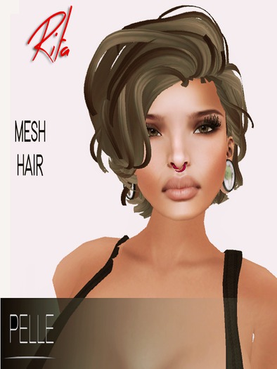 Pelle - RITA MESH HAIR BROWN
