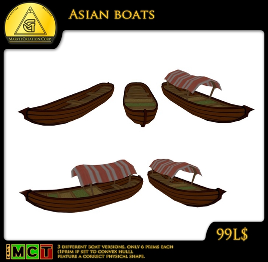 MarvelCreation Corp. - Boats