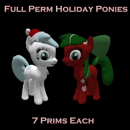 BGC Christmas Ponies (boxed)