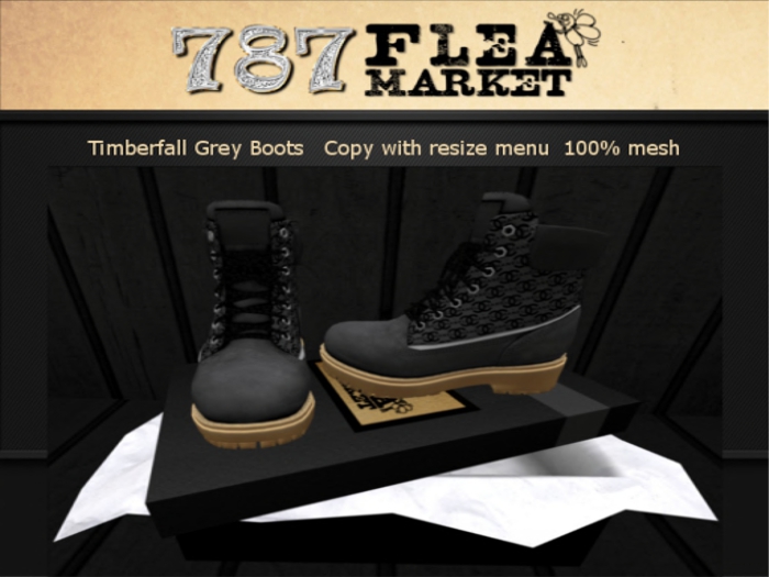 *787* Timberfall Grey Boots