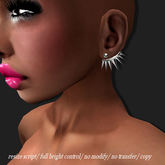 Earring Ear-jacket Sp45 Platinum       -RYCA-