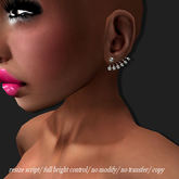 Earring Ear-jacket Dt50 Platinum         -RYCA-