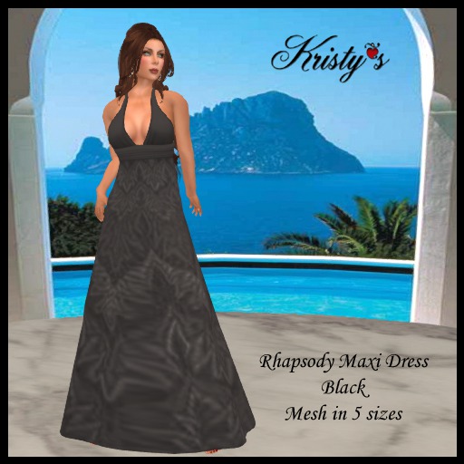 Rhapsody Maxi Dress Black