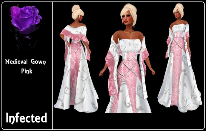 >>inFECTed<< - Medieval Gown Pink