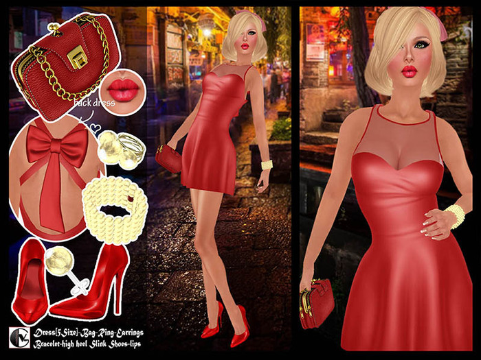 Female Outfit - Red Dream