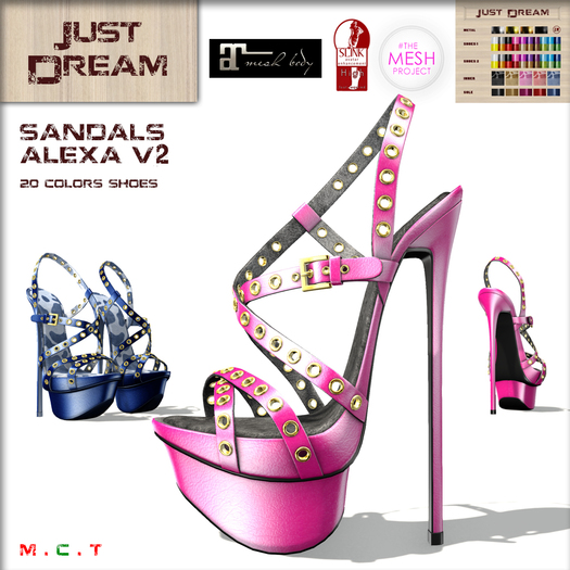 JUST DREAM Alexa Sandals v2