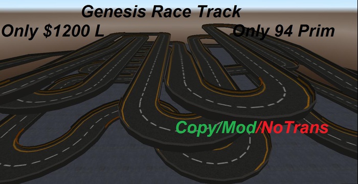 Genesis Full Sim Race Track