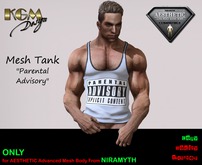 KGM Design - "Parental Advertisory" Mesh Tank