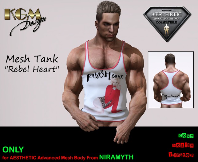 KGM Design - Rebel Heart Tank