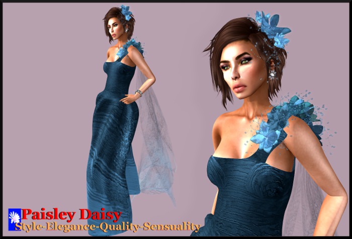 Paisley Daisy - Forget me Not Lavender Gown