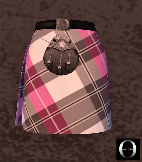 Ohio's Kilts Mesh Kilt Spring Yellow