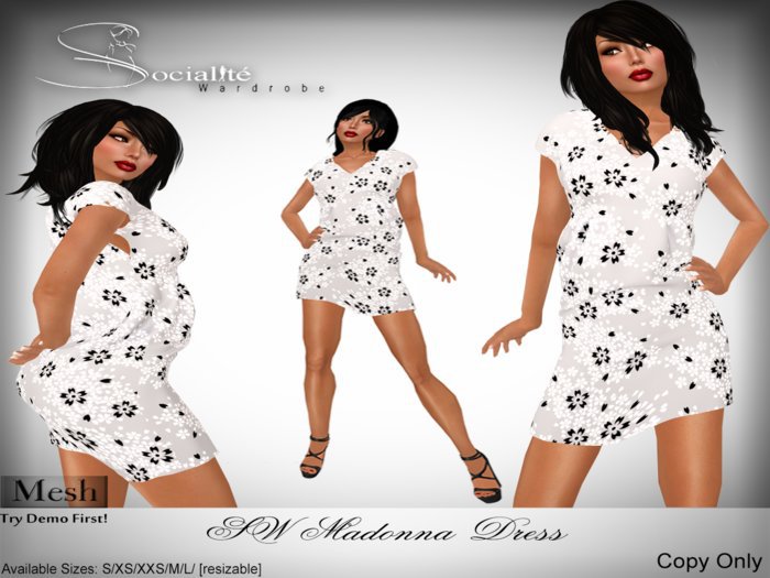 SW Madonna Dress [mesh]