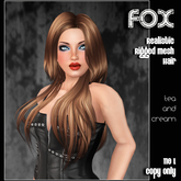Souled Out Realistic Mesh Hair 20th Century Fox Tea & Cream