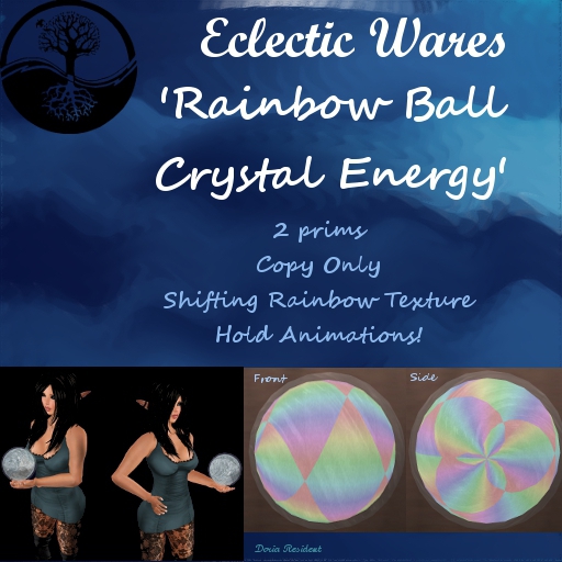 Crystal Ball Rainbow Energy