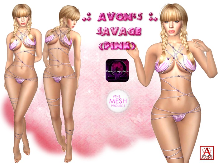 .: AVON'S :. Savage (pink) - TheMeshProject - Omega Applier