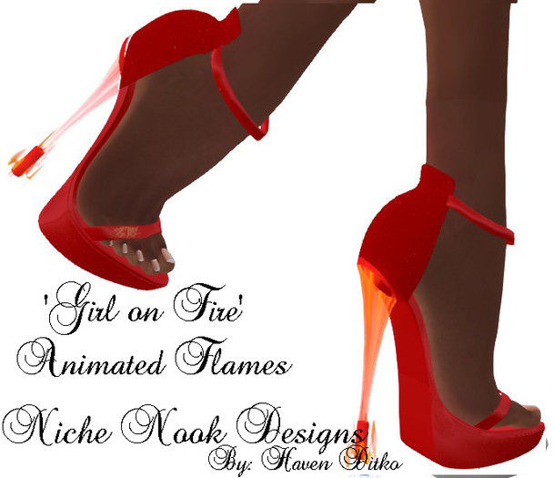 Red Flame Shoes