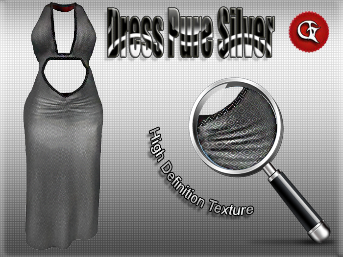 ::: THE GAMER ::: Long Dress Pure Silver