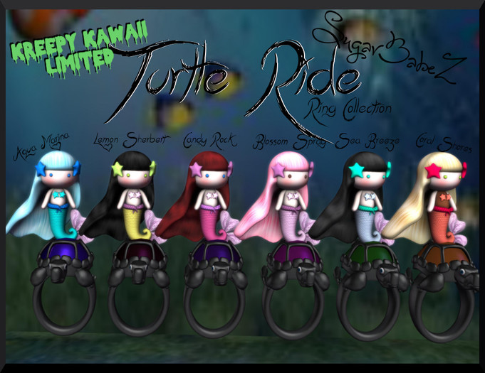 SugarBabes ~Turtle Ride~Aqua Marina