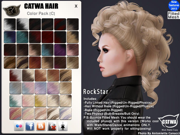 CATWA HAIR RockStar [C]