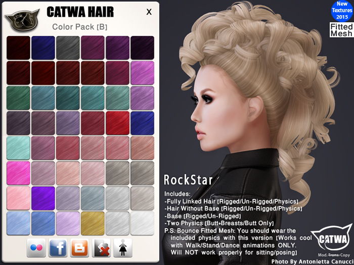 CATWA HAIR RockStar [B]