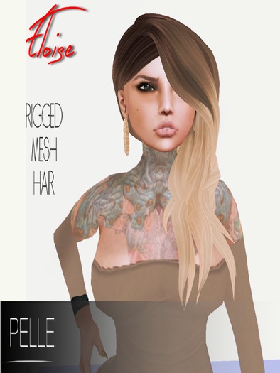 Pelle - ELOISE RIGGED MESH HAIR OMBRE