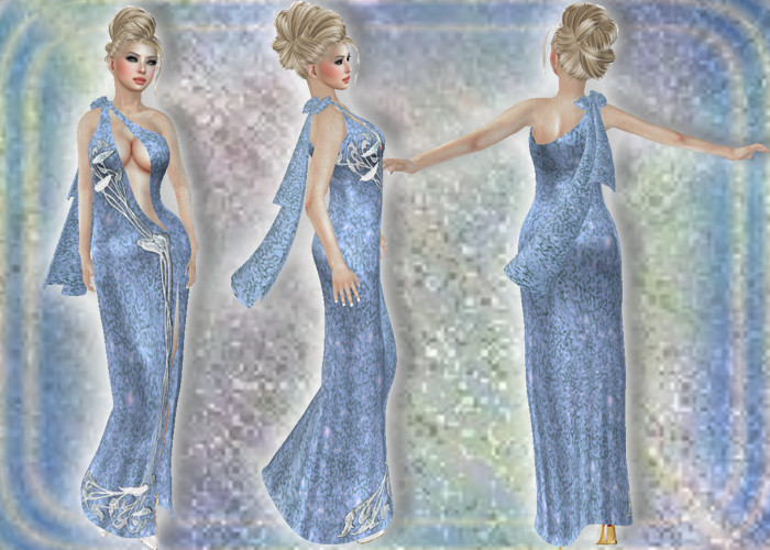 *Heart* - Embroidered Long Dress 2
