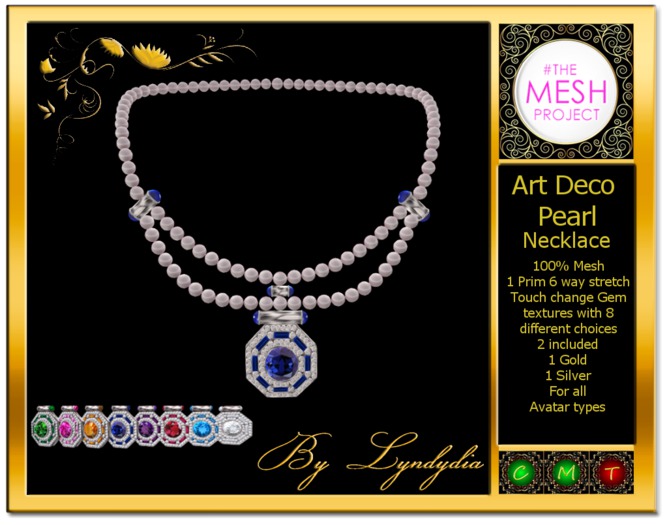 ART DECO PEARL NECKLACE