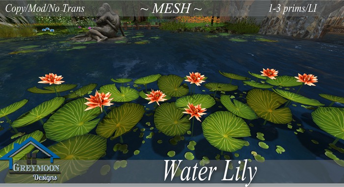 {Greymoon Designs} - Water Lily's BOXED