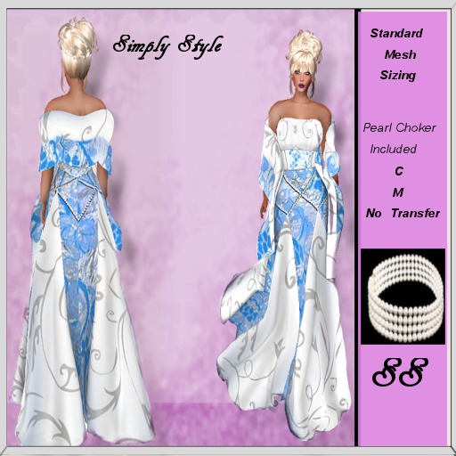 Ice Princess Gown Dress