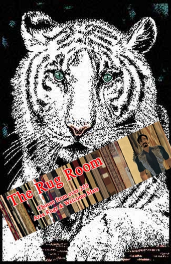 Rug White Tiger