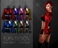 [FLRN] Riley Biker Top&Short Fatpack