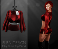 [FLRN] Riley Biker Top&Short Red
