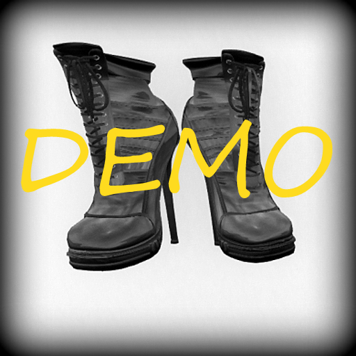 Black Leather Lady's Booty Demo
