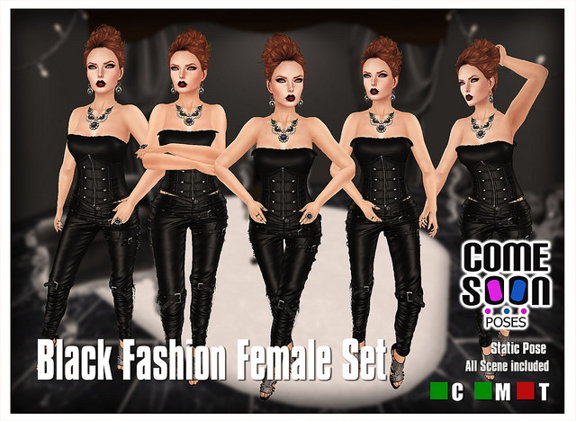 *CS* Black Fashion - Female Set
