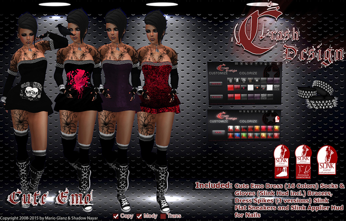 Crash Design - Cute Emo (wear)