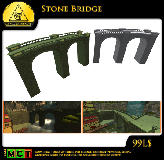 MarvelCreation Corp. Stone Bridge [Pack]