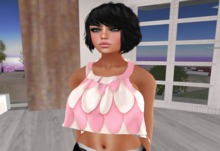 Promo GIFT  Rigged MESH Top "rose"