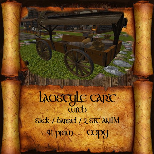 LAOSTYLE  Wagon & Cart