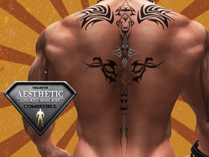 Ttribal Torso-Back Tattoo 3