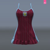 ASTON VILLA minidress (MESH)