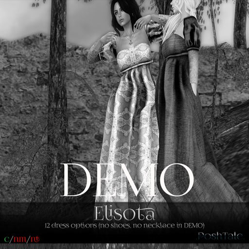 .PoshTale. -Elisota Maiden Dress&Slippers- [wear to unpack]
