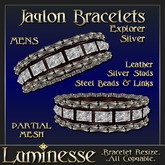 Luminesse Jaylon Explorer MENS Bracelets PMESH-Wear To Unpack