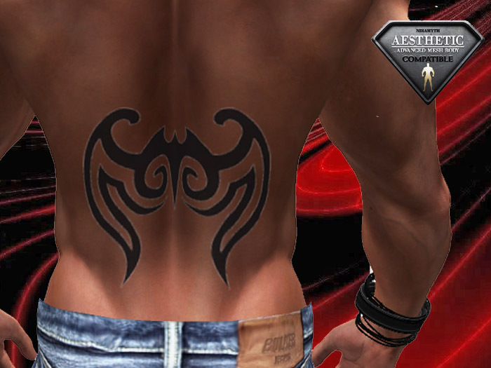 Tribal Tattoo lower back 5