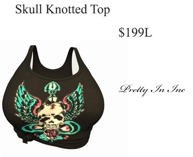 Skull Knotted Top